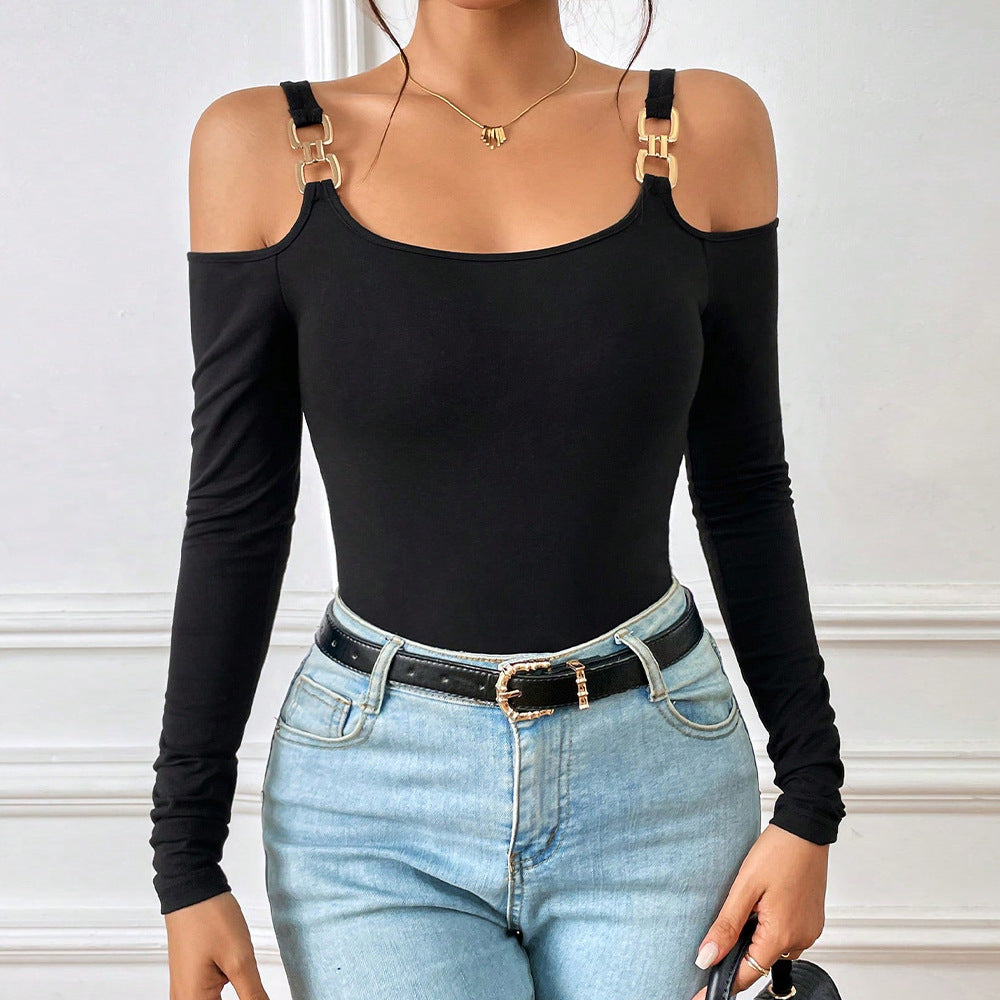 Dams Body med Bärbar Off-Shoulder-Design Mirla-Eva Jonsson