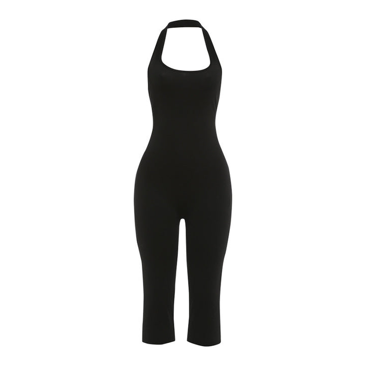 Dams Elegant och figursydd jumpsuit med hög krage Mirla-Eva Jonsson