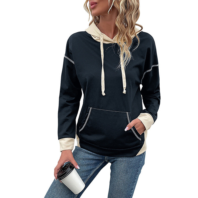 Dams Hoodie med huva och praktiska fickor Mirla-Eva Jonsson