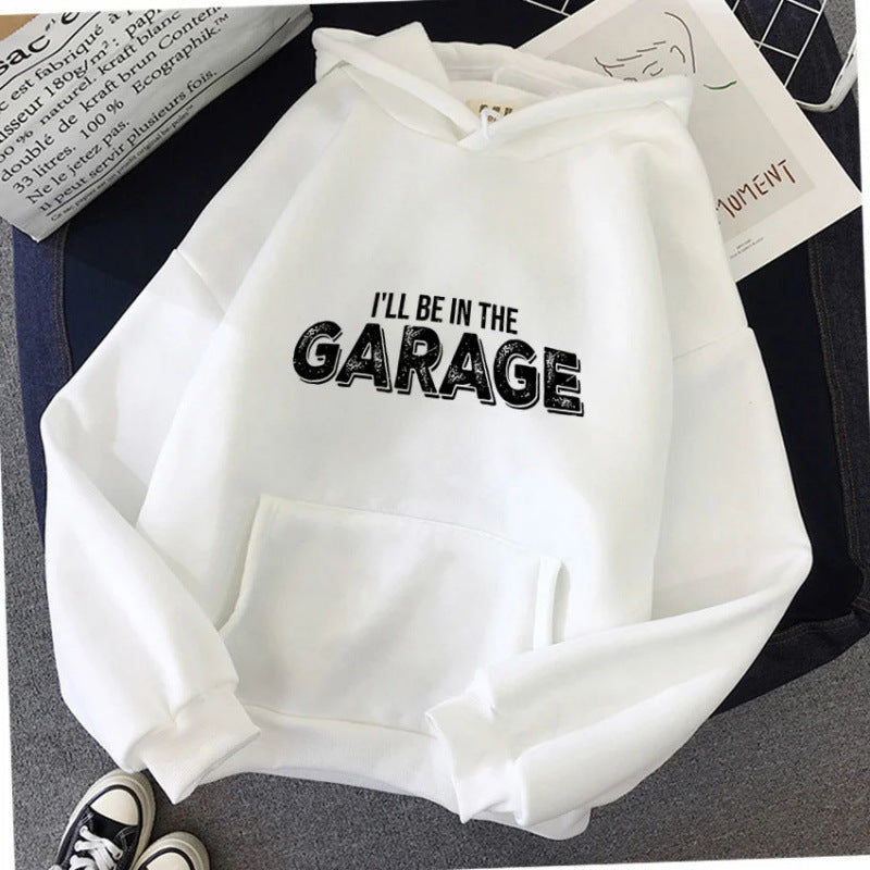 Dams Huvtröja med Kreativ Garage Motiv Mirla-Eva Jonsson