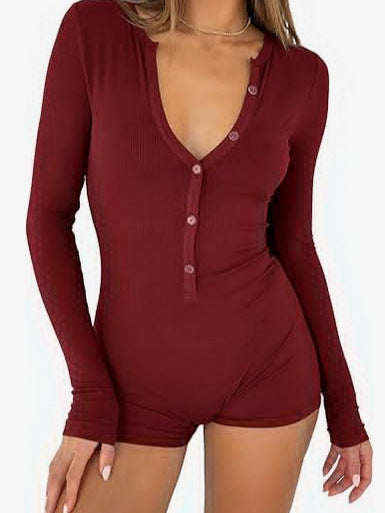 Dams Jumpsuit med elegant ribbstruktur Eva Jonsson-Eva Jonsson