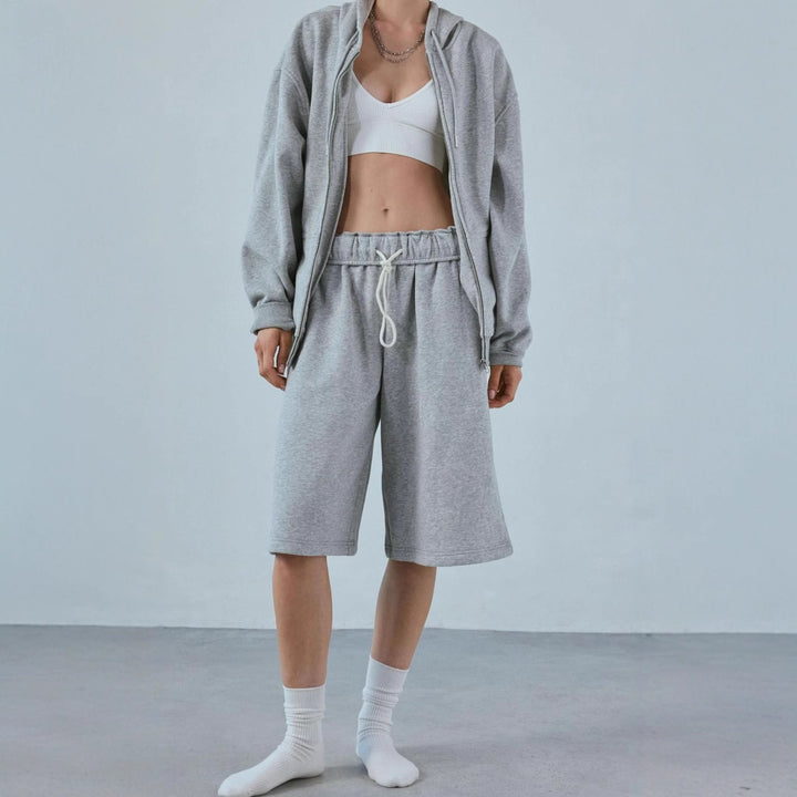 Dams Lätt Sweatshirt och Shorts Set Eva Jonsson-Eva Jonsson