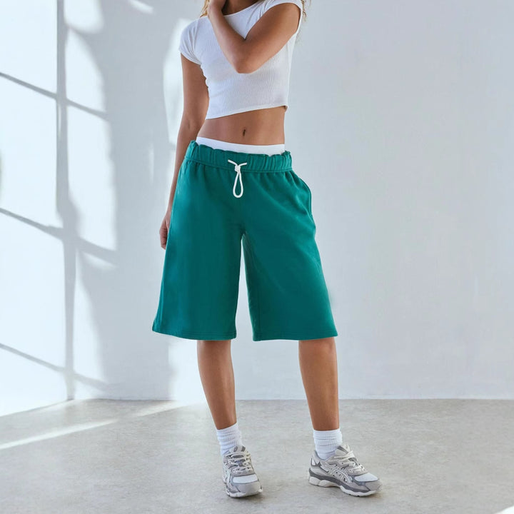 Dams Lätt Sweatshirt och Shorts Set Eva Jonsson-Eva Jonsson