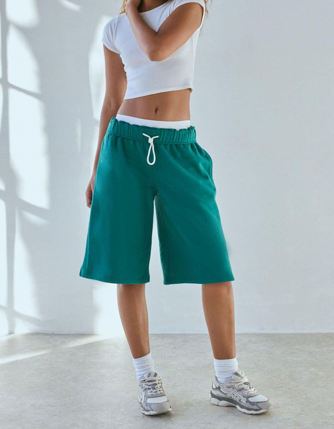 Dams Lätt Sweatshirt och Shorts Set Eva Jonsson-Eva Jonsson