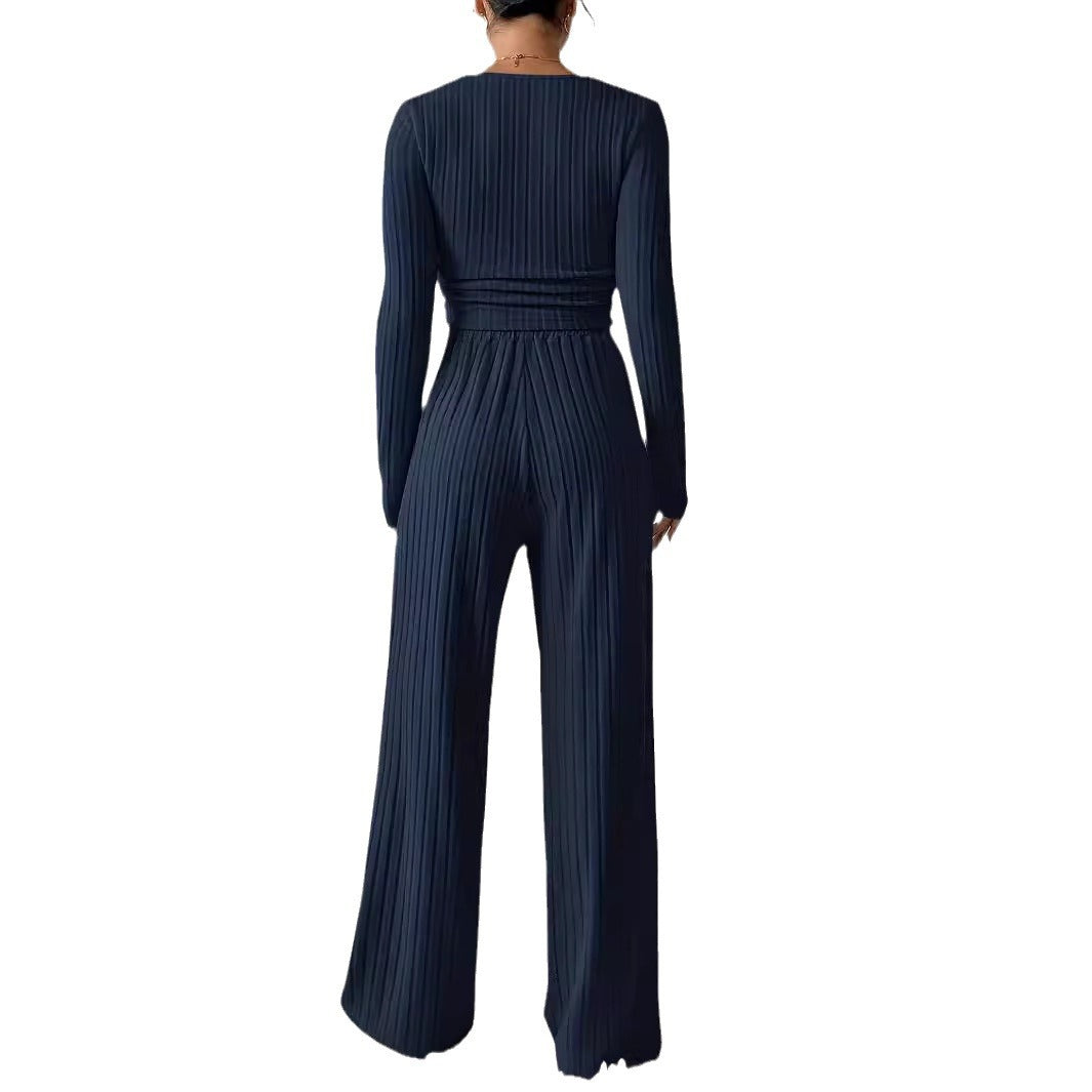 Dams Loungewear-set med elegant strukturerad design Eva Jonsson-Eva Jonsson
