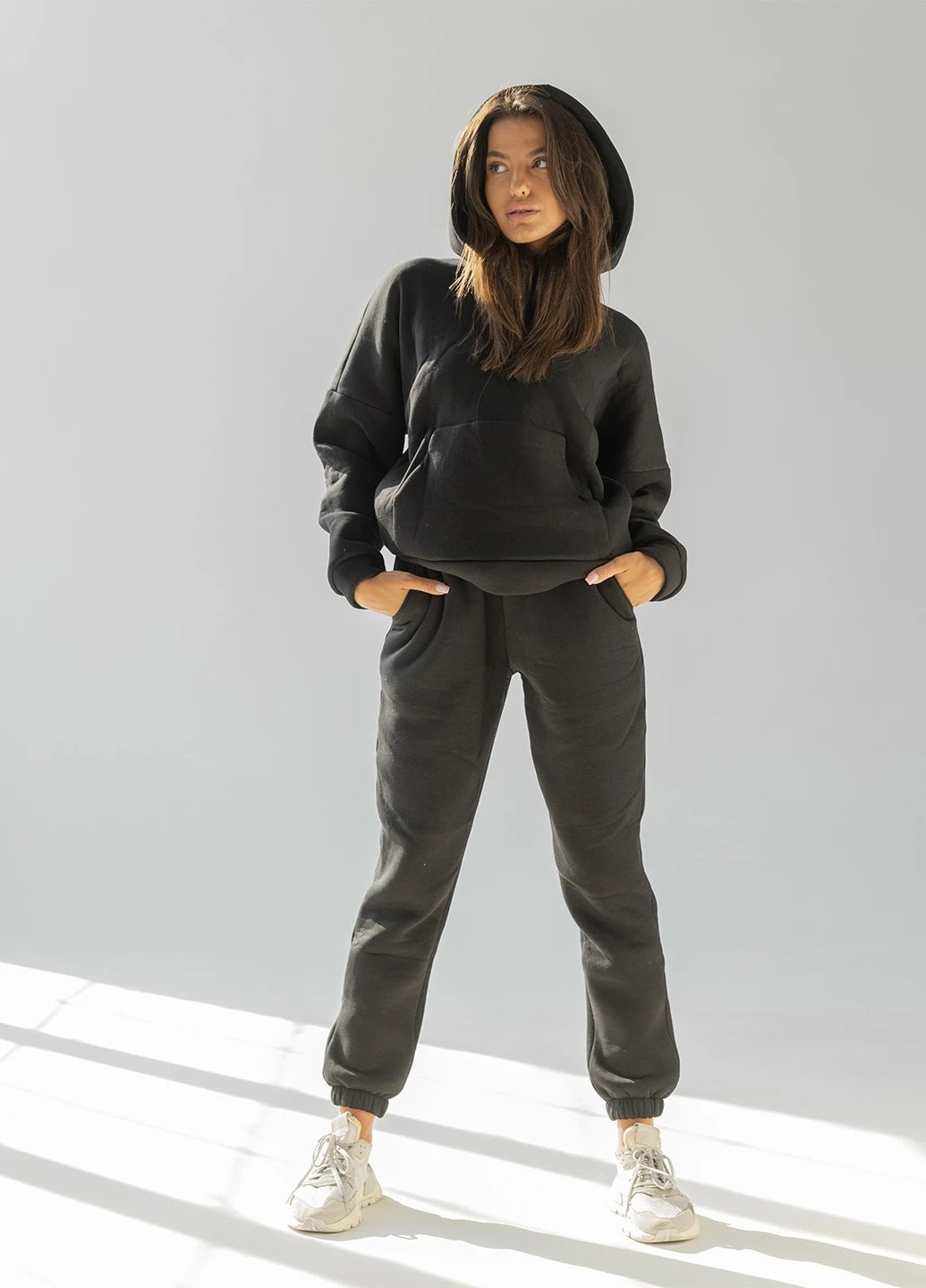 Dams Oversized Hoodie och Joggingbyxor Set Mirla-Eva Jonsson