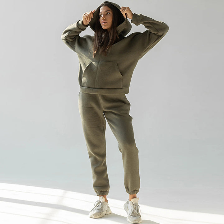 Dams Oversized Hoodie och Joggingbyxor Set Mirla-Eva Jonsson