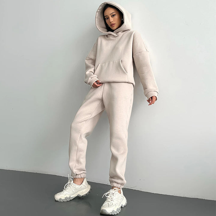 Dams Oversized Hoodie och Joggingbyxor Set Mirla-Eva Jonsson