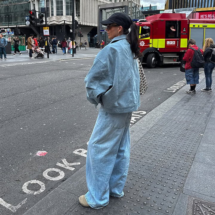 Dams Oversized Mockaskinnjacka Mirla-Eva Jonsson