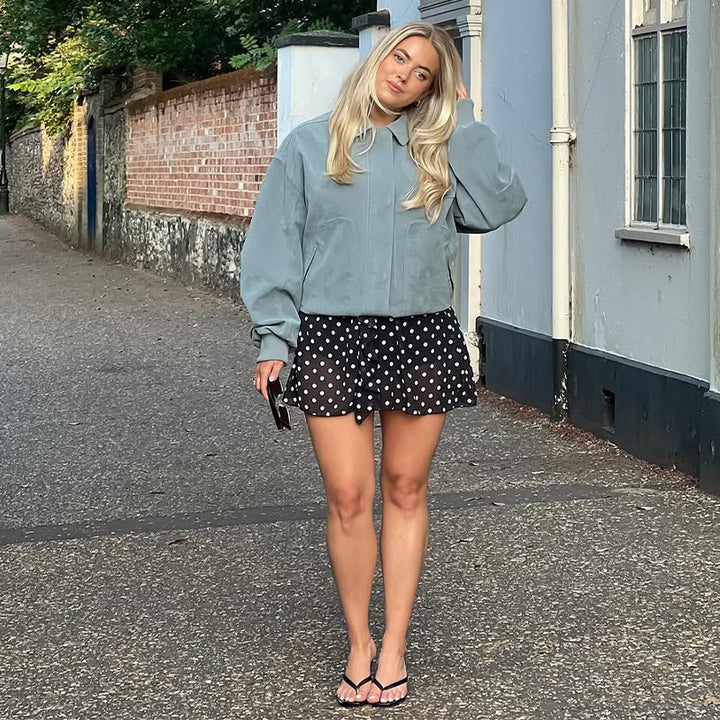 Dams Oversized Mockaskinnjacka Mirla-Eva Jonsson