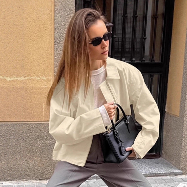 Dams Oversized Utility-jacka med modernt zip-design Eva Jonsson-Eva Jonsson