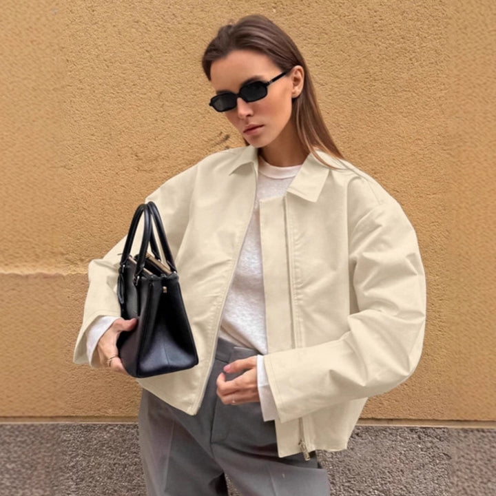 Dams Oversized Utility-jacka med modernt zip-design Eva Jonsson-Eva Jonsson
