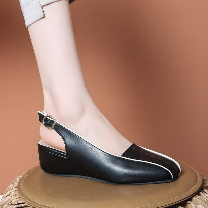 Dams Slingback-wedges med Elegant Rem och Modernt Design Mirla-Eva Jonsson