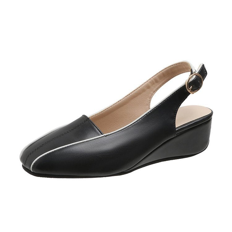 Dams Slingback-wedges med Elegant Rem och Modernt Design Mirla-Eva Jonsson