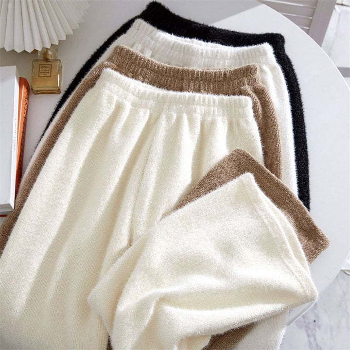Dams Soft Fleece Byxor med Elastisk Midja Mirla-Eva Jonsson