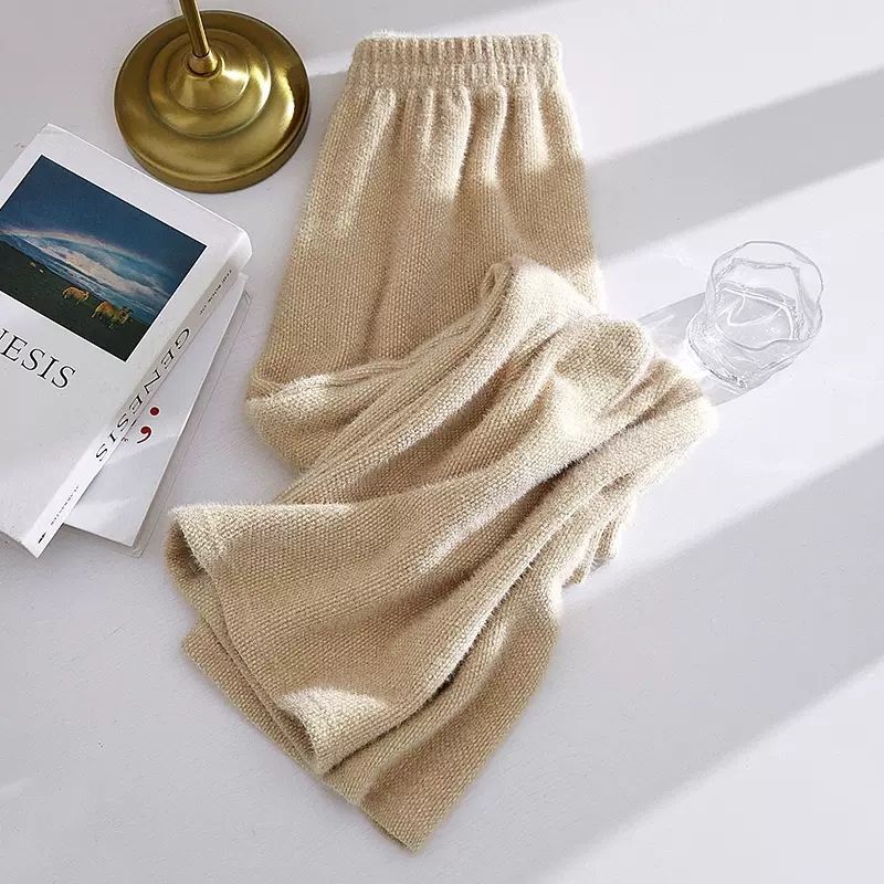 Dams Soft Fleece Byxor med Elastisk Midja Mirla-Eva Jonsson