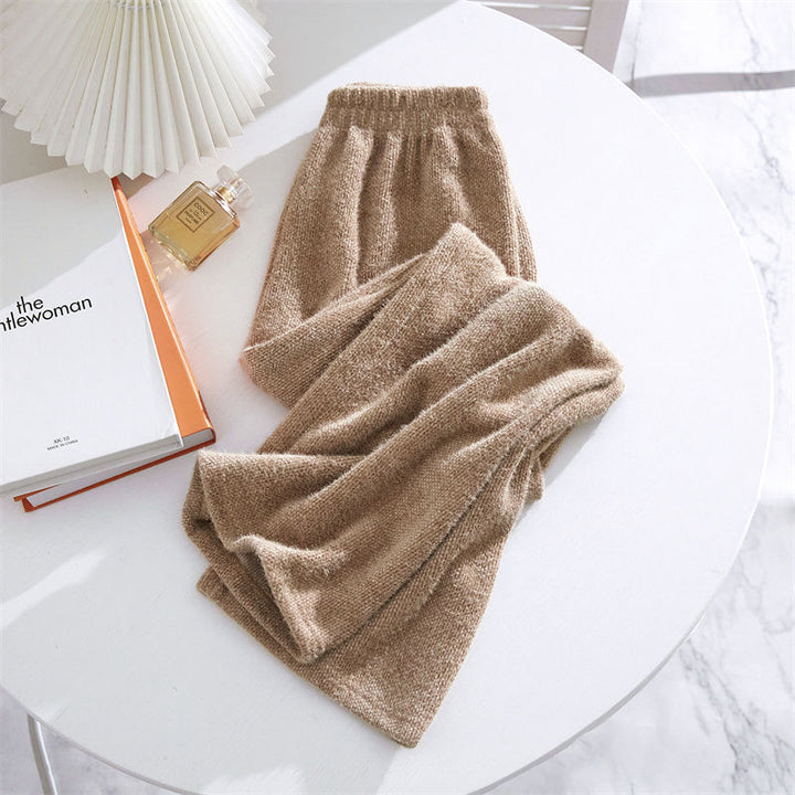 Dams Soft Fleece Byxor med Elastisk Midja Mirla-Eva Jonsson