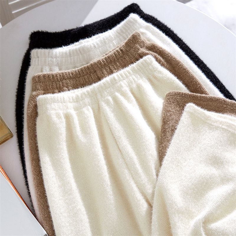 Dams Soft Fleece Byxor med Elastisk Midja Mirla-Eva Jonsson