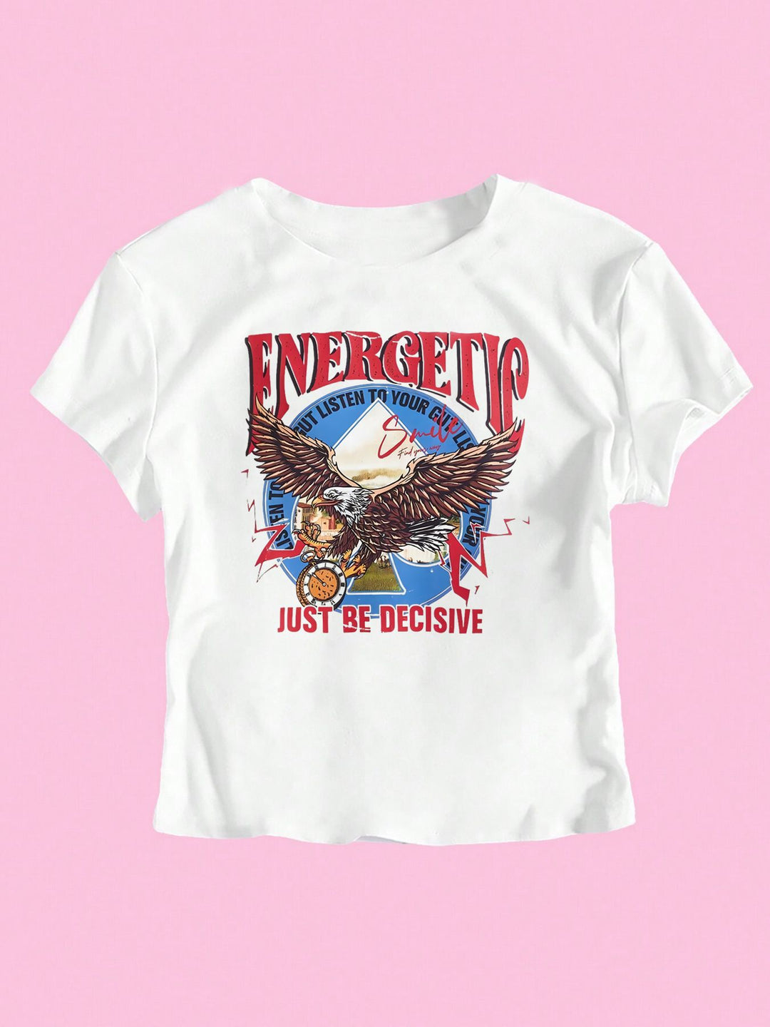 Dams T-shirt med glittrande diskokula-motiv och samtida slinga-detail Mirla-Eva Jonsson