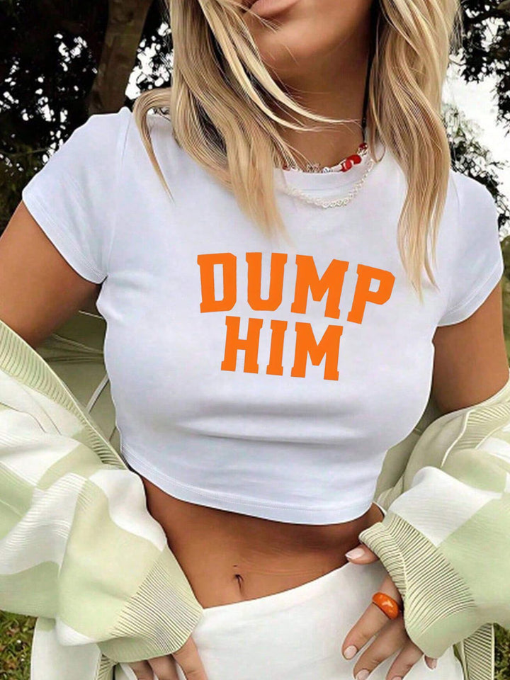 Dams T-shirt med glittrande diskokula-motiv och samtida slinga-detail Mirla-Eva Jonsson