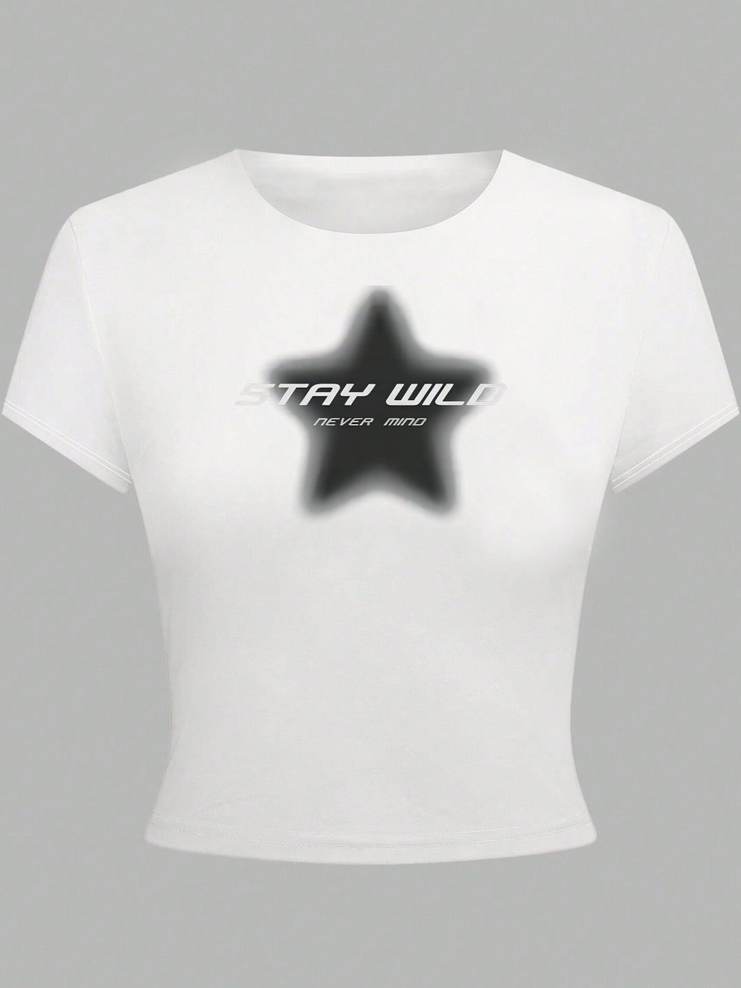 Dams T-shirt med glittrande diskokula-motiv och samtida slinga-detail Mirla-Eva Jonsson