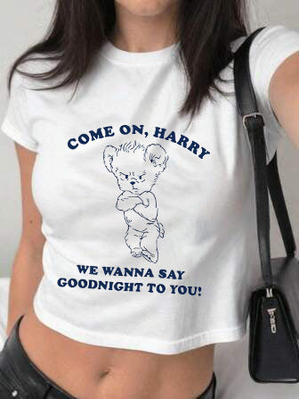 Dams T-shirt med glittrande diskokula-motiv och samtida slinga-detail Mirla-Eva Jonsson