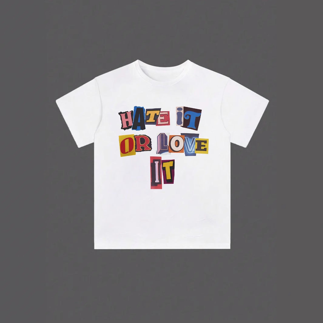Dams T-shirt med iögonfallande text och avslappnad passform Mirla-Eva Jonsson