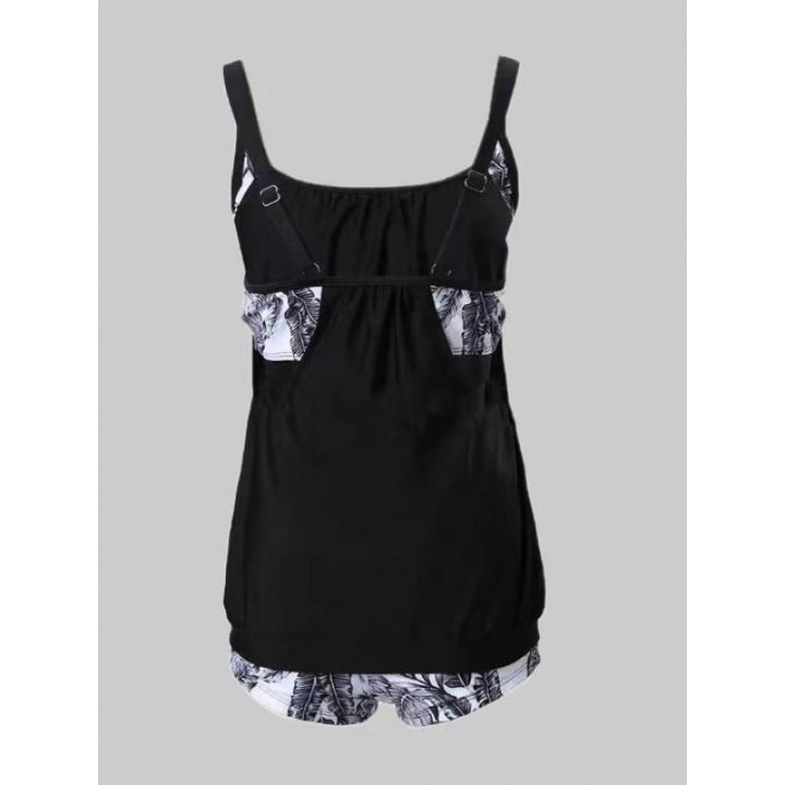 Dams Tankini-set med blommig överdel och bekväma shorts Mirla-Eva Jonsson