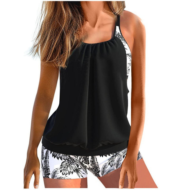 Dams Tankini-set med blommig överdel och bekväma shorts Mirla-Eva Jonsson