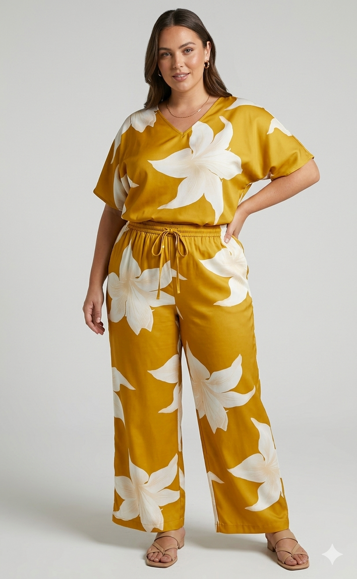 Dams Tvådelad Sommardräkt Set Mirla-Eva Jonsson