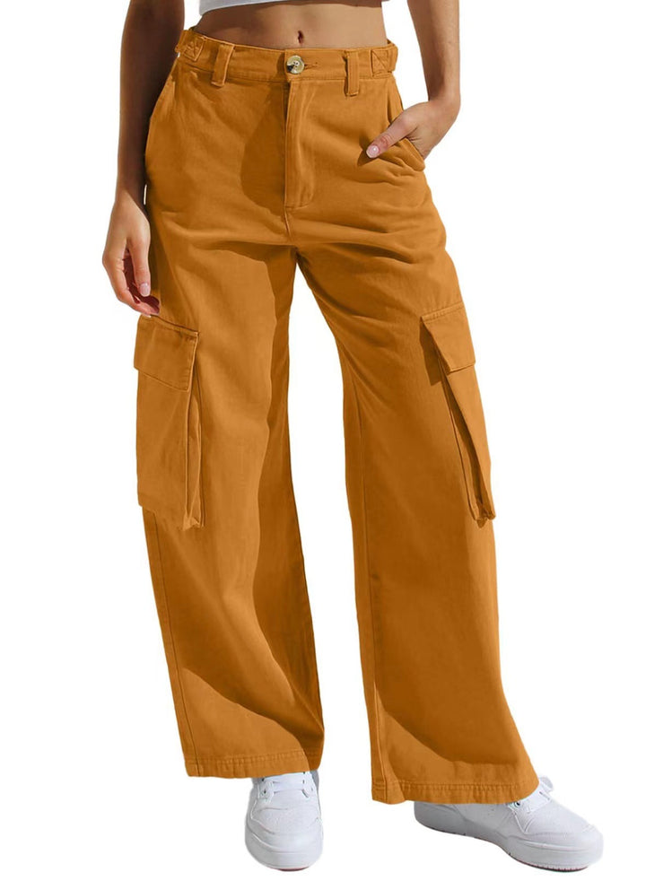 Dams Utility-byxor i Cargo-stil Eva Jonsson-Eva Jonsson