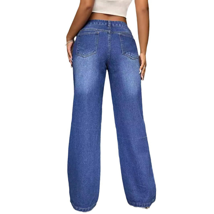 Dams Vida Jeans i Avslappnad Gatustil Mirla-Eva Jonsson