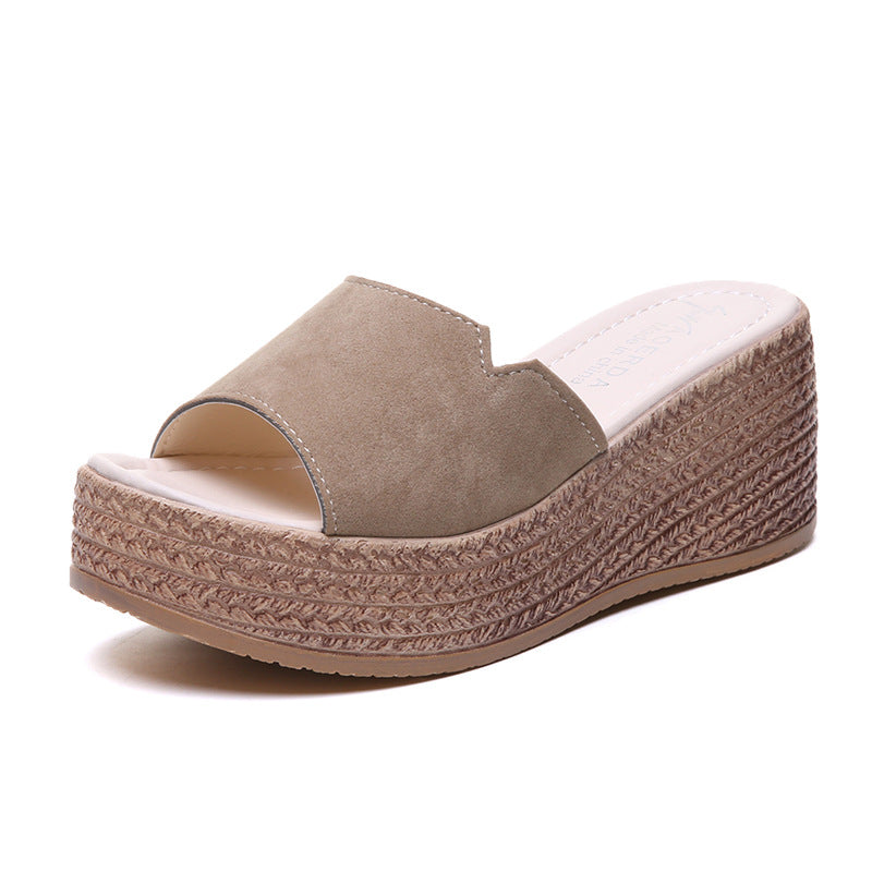 Dams Wedge-sandaler med modernt korsdesign och halkfri sula Mirla-Eva Jonsson