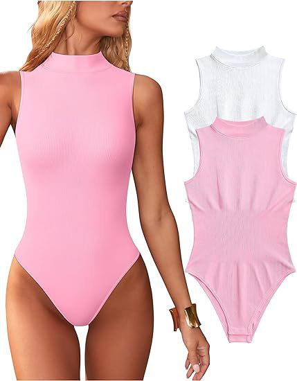 Dams bodysuit med elegant ståkrage och strukturerad yta Mirla-Eva Jonsson
