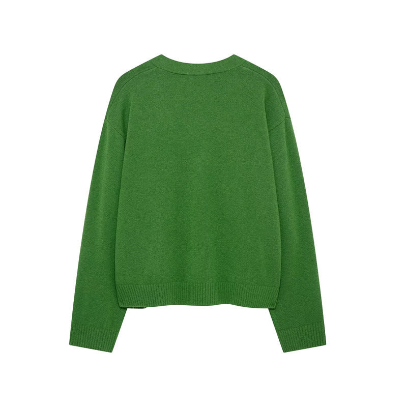 Dams cardigan med klassiskt diamantmönster Eva Jonsson-Eva Jonsson