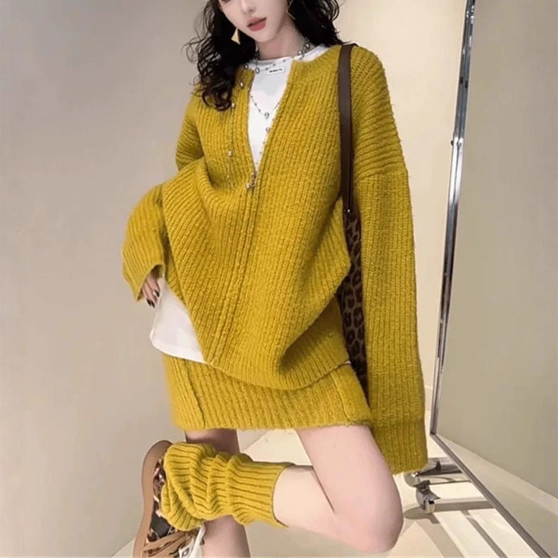 Dams cardigan med oversized passform och dekorativa texturmönster Mirla-Eva Jonsson