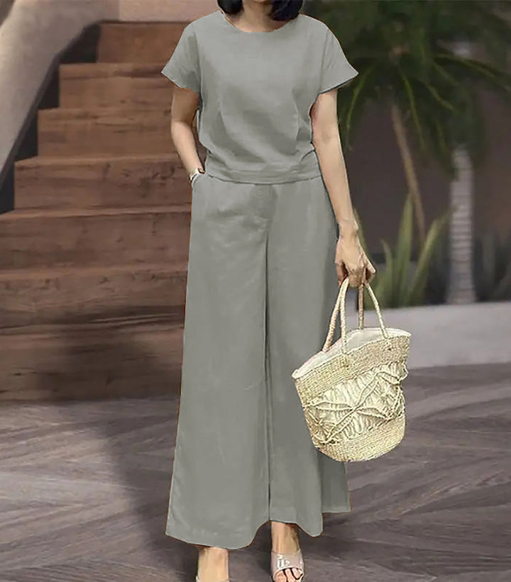 Dams casual set med bred passform Mirla-Eva Jonsson