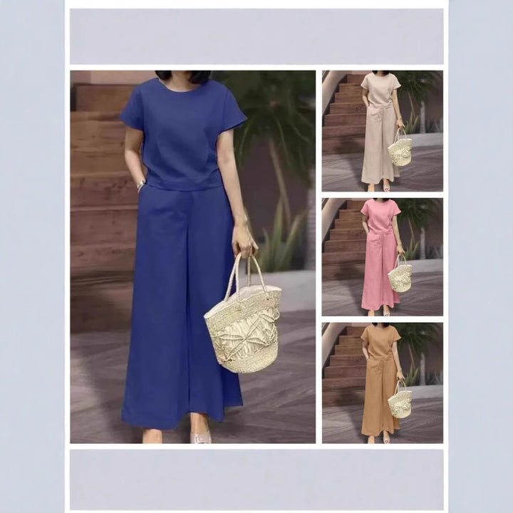 Dams casual set med bred passform Mirla-Eva Jonsson