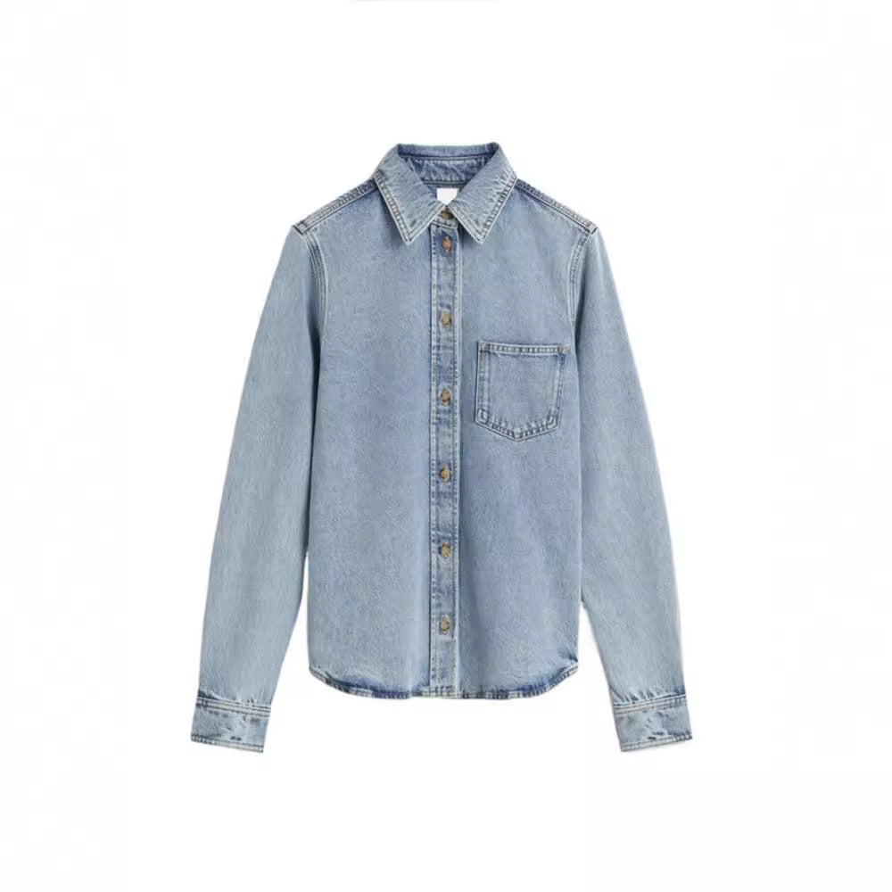 Dam's denim shirt in a relaxed cut Mirla-Eva Jonsson