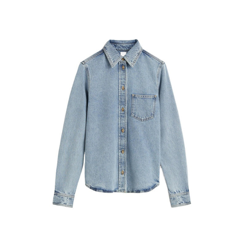 Dam's denim shirt in a relaxed cut Mirla-Eva Jonsson