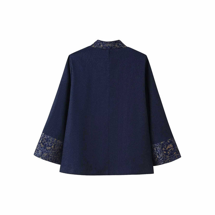 Dams elegant jacka med fin broderi Eva Jonsson-Eva Jonsson