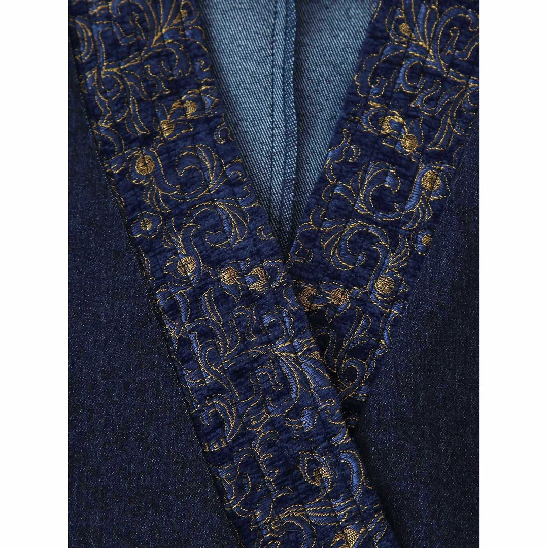 Dams elegant jacka med fin broderi Eva Jonsson-Eva Jonsson