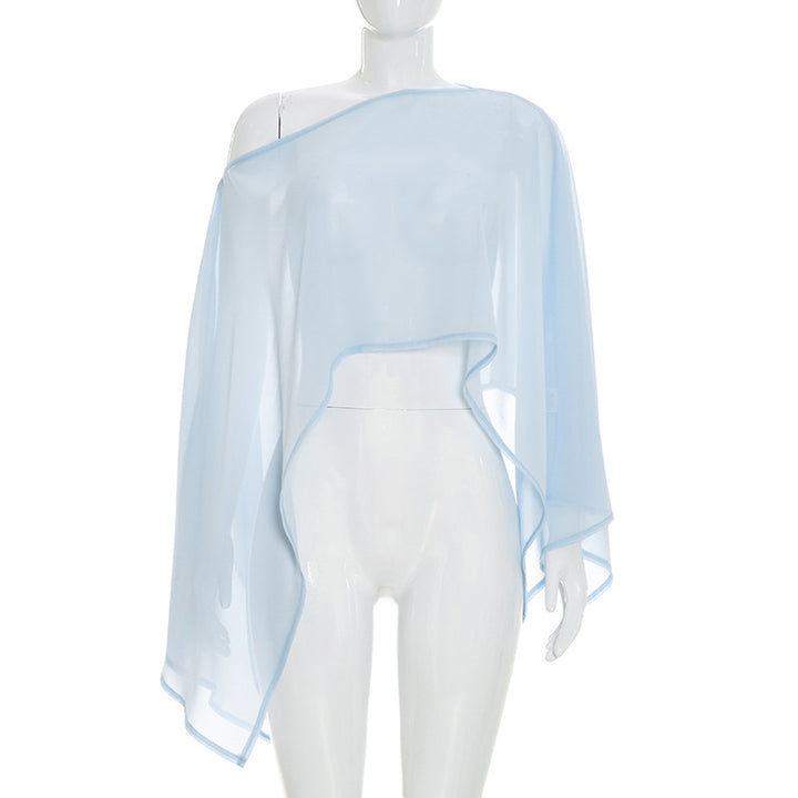 Dams elegant transparent överjacka Mirla-Eva Jonsson