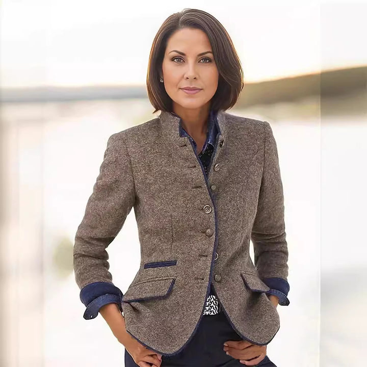 Dams elegant ulljacka Eva Jonsson-Eva Jonsson