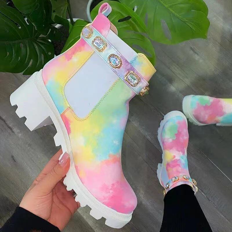 Dams fashionabla Chelseaboots med glittrande detaljer Mirla-Eva Jonsson