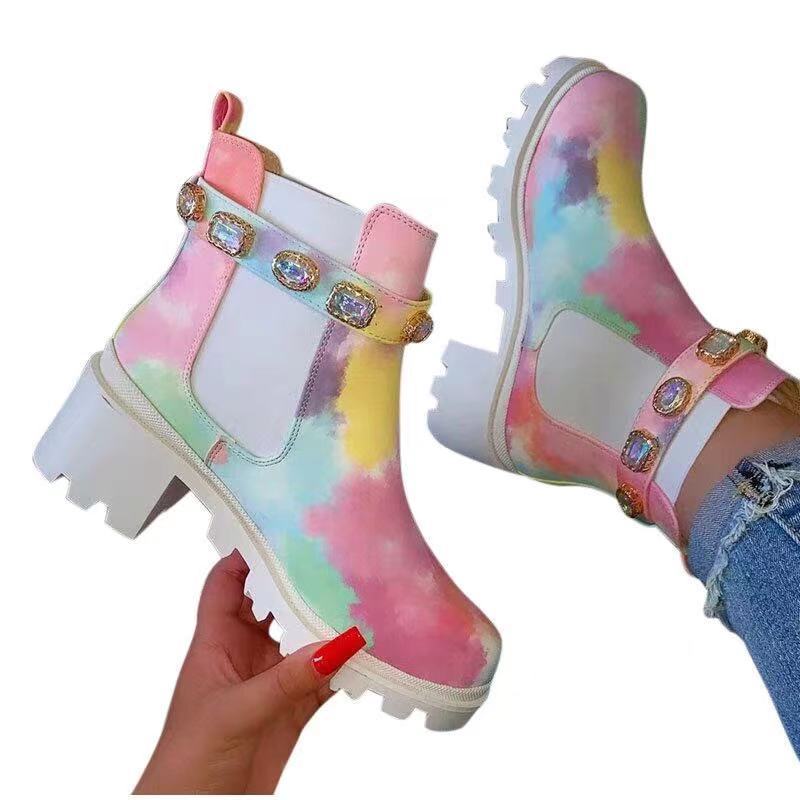 Dams fashionabla Chelseaboots med glittrande detaljer Mirla-Eva Jonsson