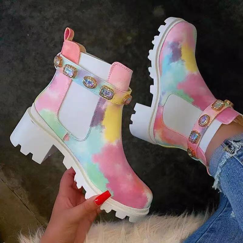 Dams fashionabla Chelseaboots med glittrande detaljer Mirla-Eva Jonsson