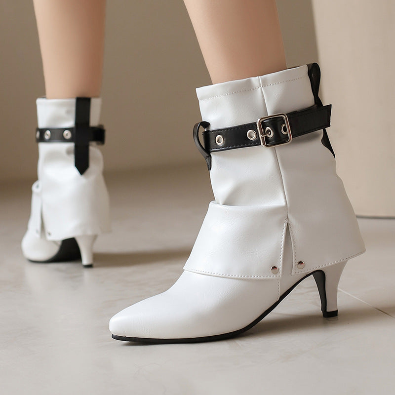 Dams fashionable ankle boots with elegant strap Mirla-Eva Jonsson