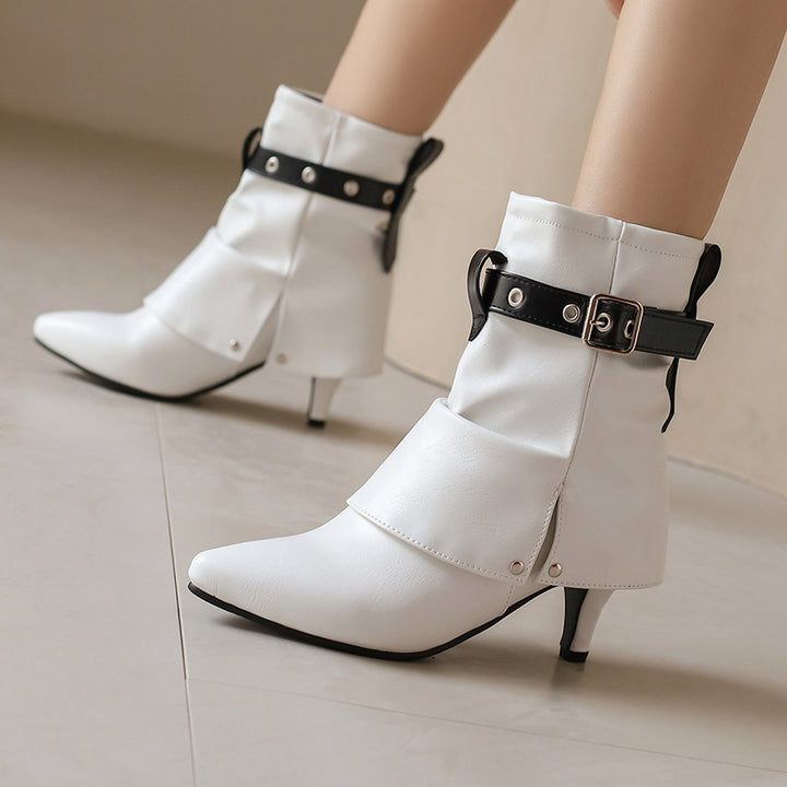 Dams fashionable ankle boots with elegant strap Mirla-Eva Jonsson