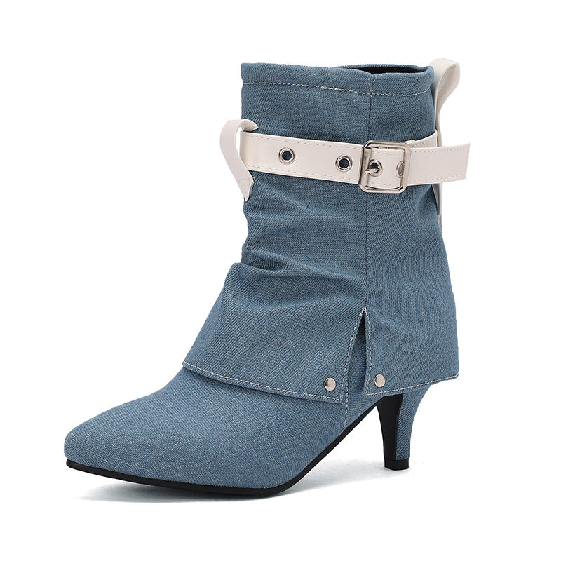 Dams fashionable ankle boots with elegant strap Mirla-Eva Jonsson